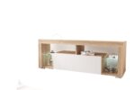 dub sonoma/biely lesk