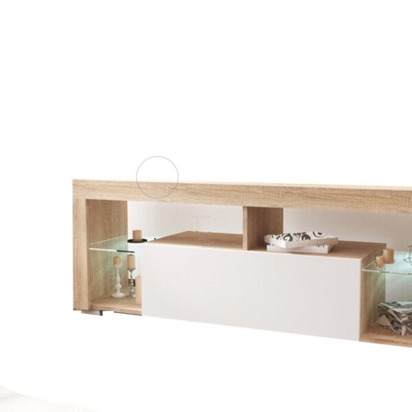 dub sonoma/biely lesk
