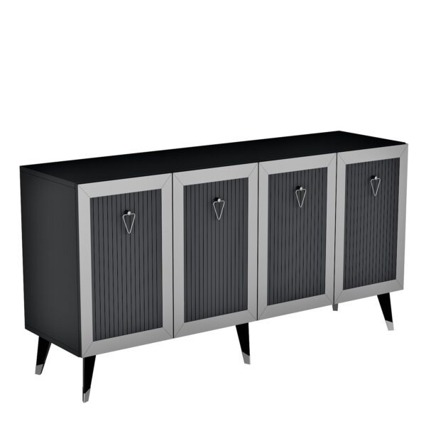 antracit / strieborná