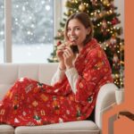 Flanelová vianočná deka RUHHY 26607 – 150×200 cm – Obrázok 2
