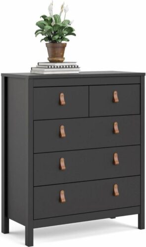 Komoda THREE REE 82 cm čierna Komoda THREE REE 82 cm čierna