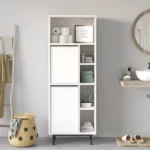 Kúpeľňová skrinka Houseland Dolby biela