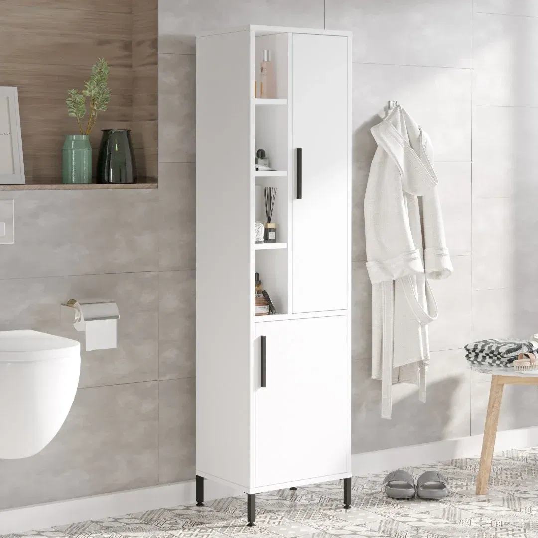 Kúpeľňová skrinka Houseland Vitale 02 biela Kúpeľňová skrinka Houseland Vitale 02 biela