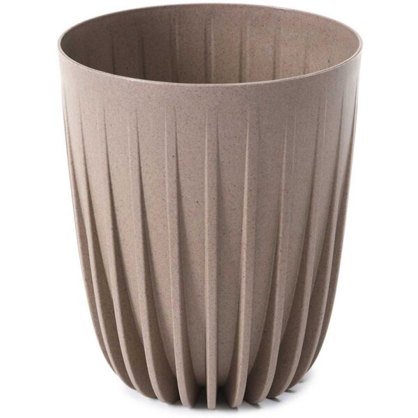 Květináč STRIPPED ECO VII 19 cm latte