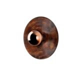 Nástěnná lampa Kurt 28 cm měděná