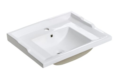 Zápustné umývadlo Retro 60 cm biele Zápustné umývadlo Retro 60 cm biele