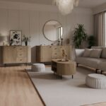 ArtLemp Zrkadlo VAOLIA 701 | dub cremona