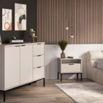 Elvisia Nočný stolík AUSTIN | cashmere