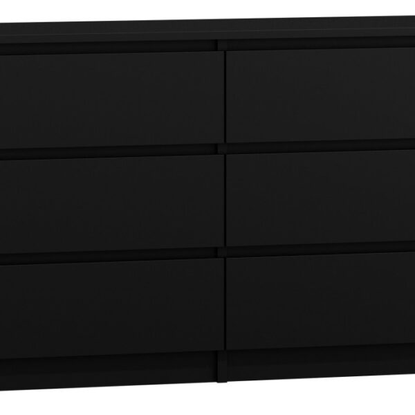 Komoda MALWA M6 140 cm černá