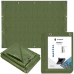 Ochranná plachta 5x8 m 120g/m2 SPRINGOS GA2127 – Obrázok 2