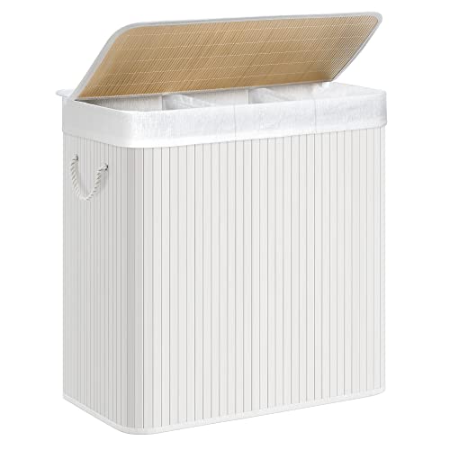 Bambusový kôš na bielizeň 150 l SONGMICS LCB091W01 Bambusový kôš na bielizeň 150 l SONGMICS LCB091W01