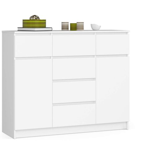 Komoda 120 cm K017 biela Komoda 120 cm K017 biela