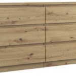 Komoda Malwa 140 cm - dub artisan