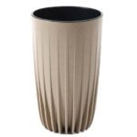 Květináč STRIPPED ECO II 30 cm latte