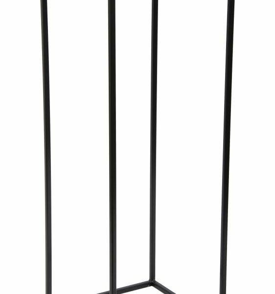 Květinový stojan Charr 70 cm černý