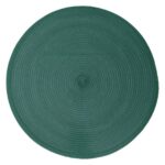 Podložka pod tanier Braid Emerald zelená