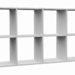 Regál MALAX 147 cm biely
