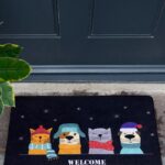 Rohožka Pets 40 x 60 cm čierna