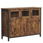 SONGMICS Kuchynská skrinka 100 x 35 x 75 cm VASAGLE LSC099B01