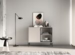 ArtMLM Obývacia stena ABEREN | cashmere
