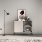 ArtMLM Obývacia stena ABEREN | cashmere