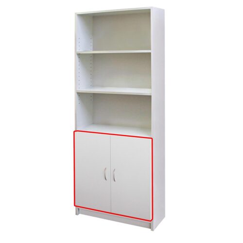 Plné dvere 55B biela Plné dvere 55B biela