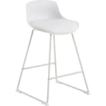 Barová stolička Tina 84 cm biela