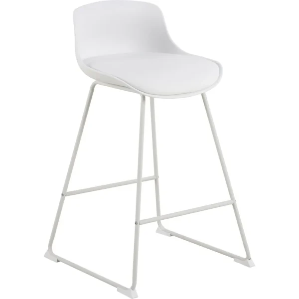 Barová stolička Tina 84 cm biela