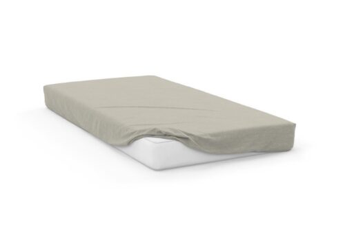Bavlnená Jersey plachta SOFT 160x200 cm + 25 cm ecru Bavlnená Jersey plachta SOFT 160x200 cm + 25 cm ecru