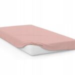 Bavlnené Jersey posteľné prádlo SOFT 160x200 cm + 25 cm ružové