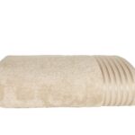 Bavlnený froté uterák s modalom VELA 70x140 cm béžový