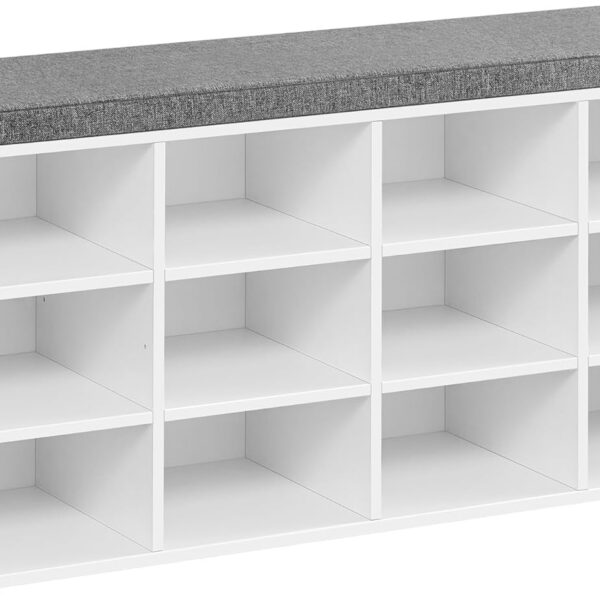 Botník Vasagle Endersen 104 cm biely