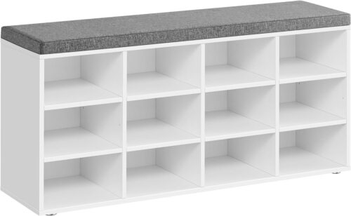 Botník Vasagle Endersen 104 cm biely Botník Vasagle Endersen 104 cm biely