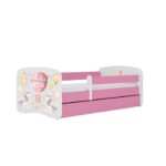 Detská postieľka Babydreams balón ružová