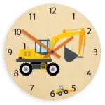 Detské nástenné hodiny Ami Bager 30 cm viacfarebné