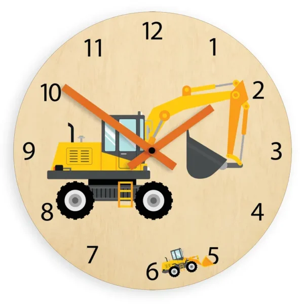 Detské nástenné hodiny Ami Bager 30 cm viacfarebné