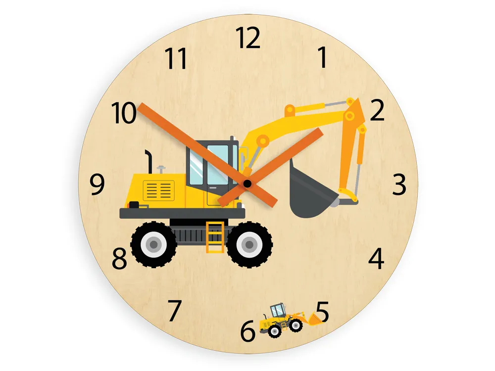 Detské nástenné hodiny Ami Bager 30 cm viacfarebné Detské nástenné hodiny Ami Bager 30 cm viacfarebné