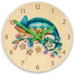 Detské nástenné hodiny Ami Chameleon 30 cm viacfarebné