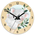 Detské nástenné hodiny Ami Koala 30 cm viacfarebné II