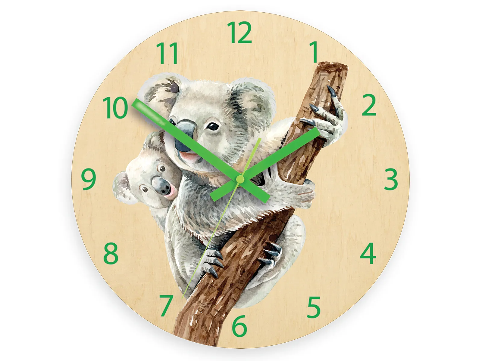 Detské nástenné hodiny Ami Koala 30 cm viacfarebné Detské nástenné hodiny Ami Koala 30 cm viacfarebné