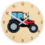 Detské nástenné hodiny Ami Traktor 30 cm viacfarebné
