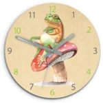 Detské nástenné hodiny Ami Žaba 30 cm viacfarebné