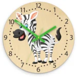 Detské nástenné hodiny Ami Zebra 30 cm viacfarebné