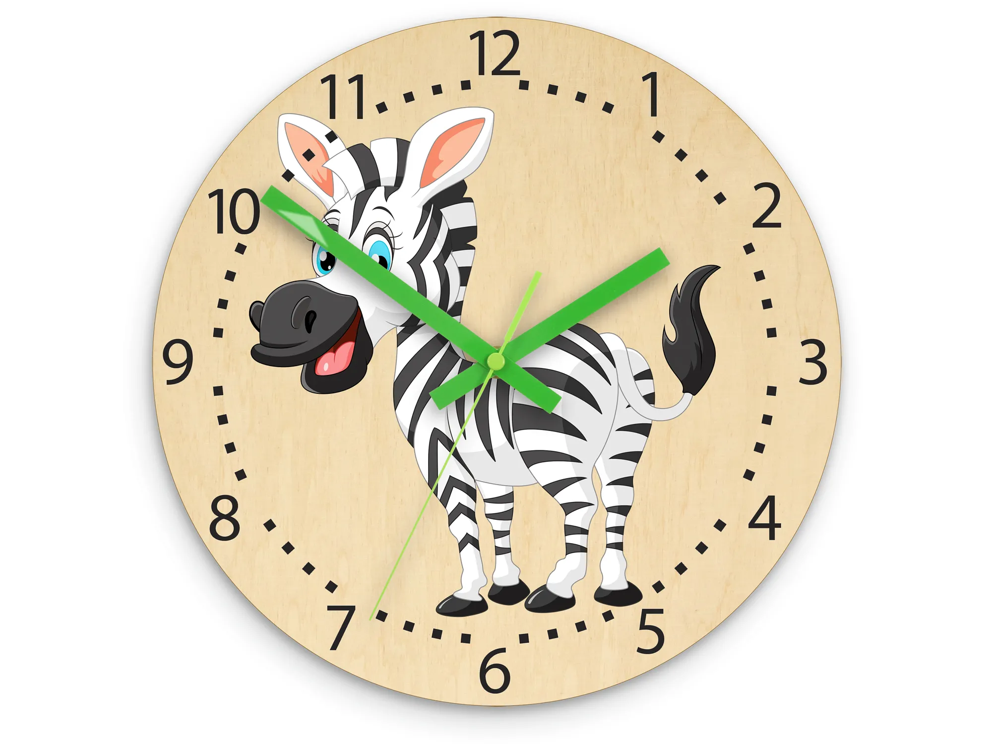Detské nástenné hodiny Ami Zebra 30 cm viacfarebné Detské nástenné hodiny Ami Zebra 30 cm viacfarebné
