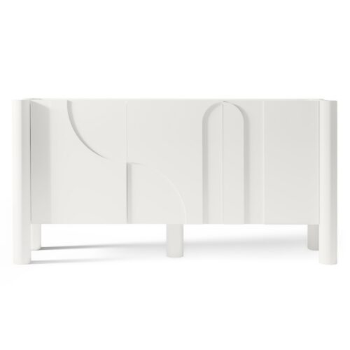 Dizajnová komoda Lunaria 160 cm biela Dizajnová komoda Lunaria 160 cm biela