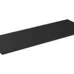 Doska pod umývadlo Santa Fe 160 cm čierna