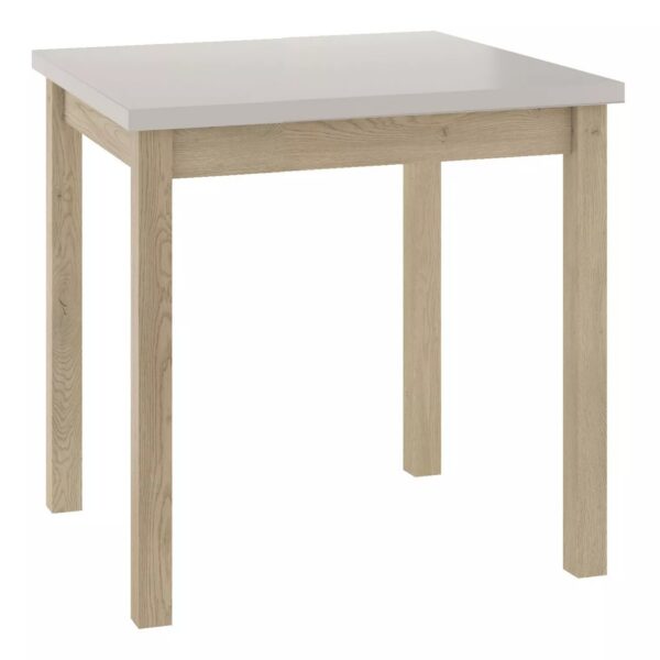 Jedálenský stôl Adam 80 cm kašmír/dub cremona torro