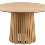 Jedálenský stôl CHRISTO 120 cm dub prírodný