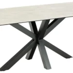 Jedálenský stôl Heaven 200 cm sivý