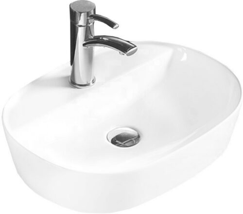 Keramické umývadlo na dosku MEXEN IRIS 50x38 cm biele Keramické umývadlo na dosku MEXEN IRIS 50x38 cm biele